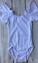 Load image into Gallery viewer, Solid Pastel Flutter Sleeved Leos (six color options)