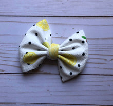 Load image into Gallery viewer, Fruta Fresca Watermelon Blast &amp; Lemon Squeezy Big Bows &amp; Piggies