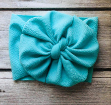 Load image into Gallery viewer, Lt. Aqua &amp; Liac Big Messy Bows