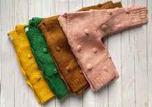 Load image into Gallery viewer, Oversized Pom Cardigans