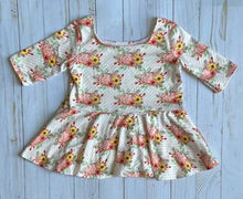 Load image into Gallery viewer, 3/4 Sleeved Peplum