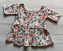 Load image into Gallery viewer, Fall Floral Peplum