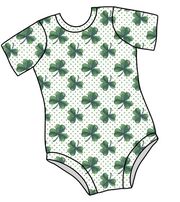Load image into Gallery viewer, Shamrock Long &amp; Short Sleeved Leos