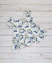 Load image into Gallery viewer, Boho Short Sleeved Peplum