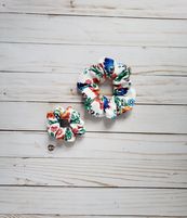 Load image into Gallery viewer, Fiesta &amp; Fiesta Flora Mommy &amp; Me Scrunchies