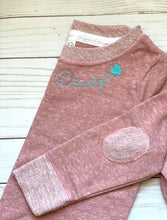 Load image into Gallery viewer, Monogrammed Collar - toddler &amp; youth  long sleeve crew neck