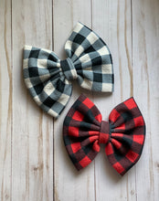 Load image into Gallery viewer, Buffalo Plaid BB Nylon, BB Clips &amp; Piggies