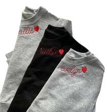 Load image into Gallery viewer, Personalized Embroidered Sweatshirts