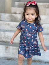 Load image into Gallery viewer, 90's Short Sleeved Tee Shirt Dress