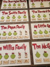 Load image into Gallery viewer, Family Christmas Signs