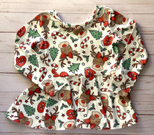 Load image into Gallery viewer, Christmas Cheer Peplum