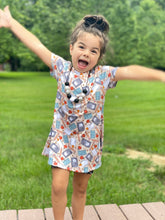 Load image into Gallery viewer, School Supplies Tee Shirt Dress