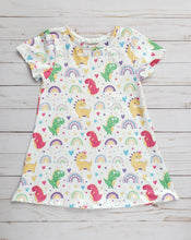 Load image into Gallery viewer, Dinomite Tee Shirt Dress