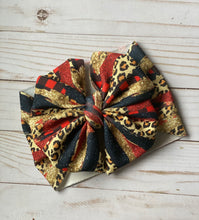 Load image into Gallery viewer, Deck the Halls Big Messy Headwraps (8 available print options)